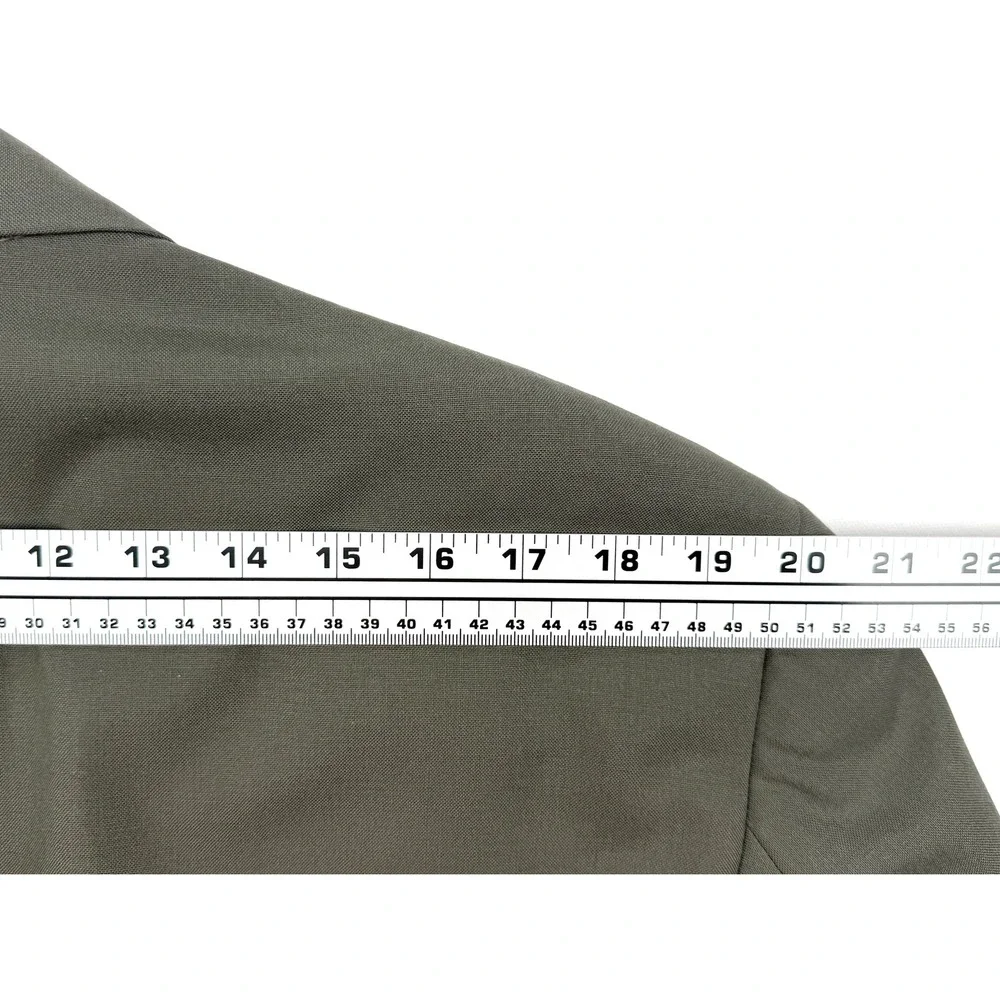 Vintage Brooks Brothers Pure Wool Sport Coat Mens 44R USA Made Olive Jacket 1796